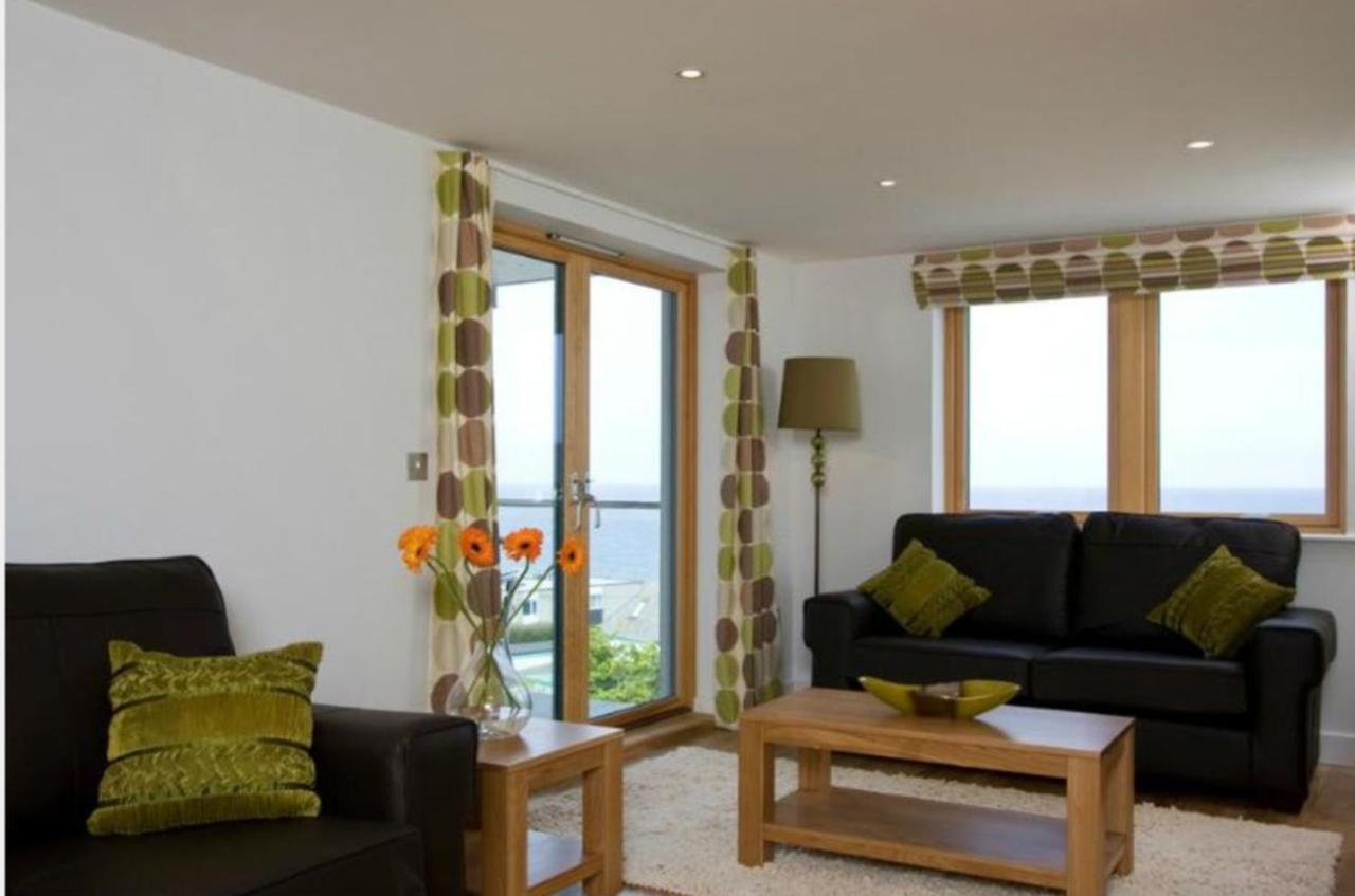 South Fistral Seaview 2-Bed Apartment New Quay Buitenkant foto